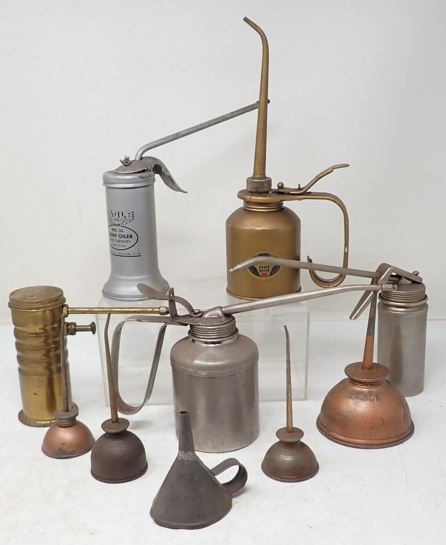 Eagle & Misc Oil Cans (1 of 3)