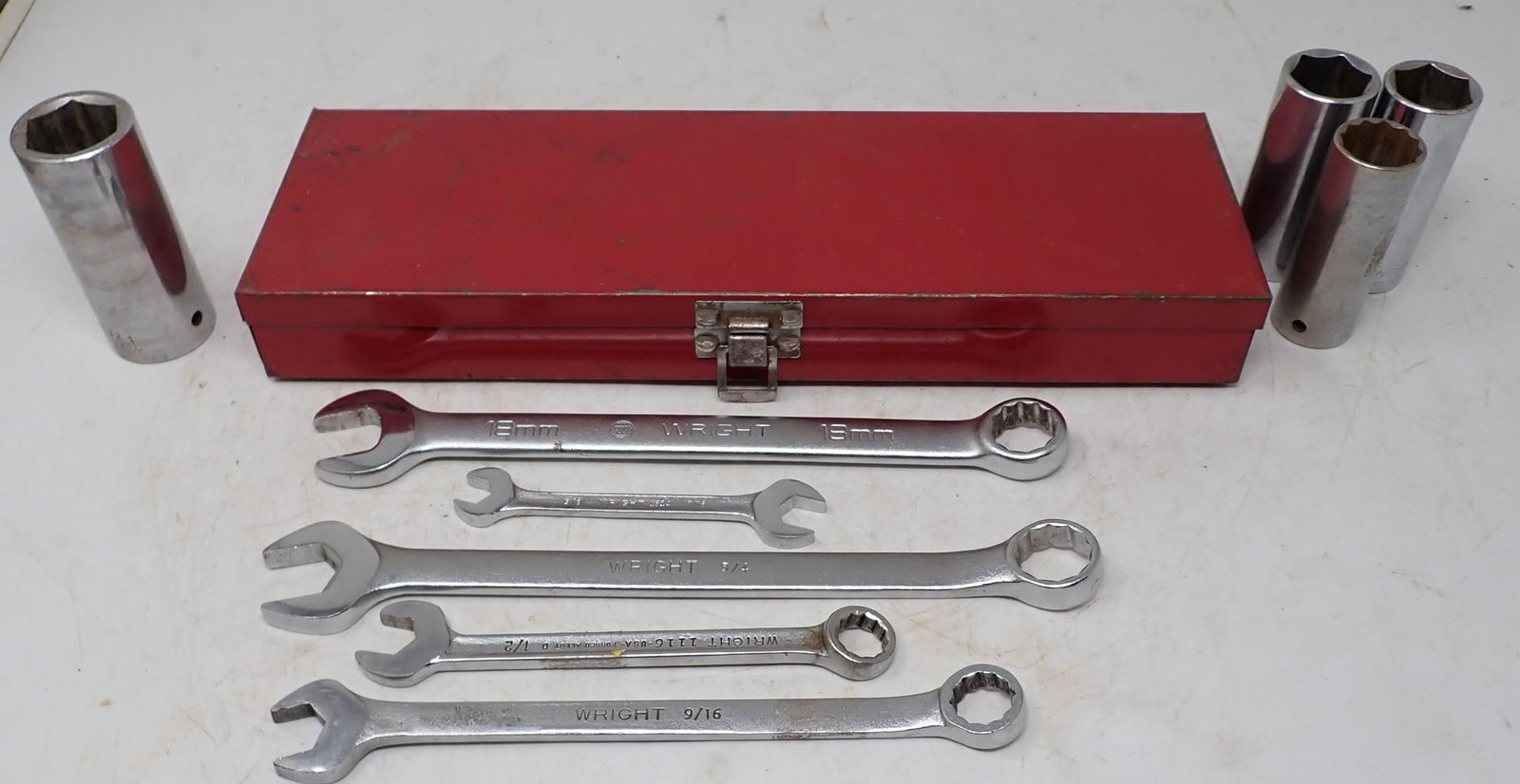 Wright Wrenches 1/2" 3/4" Drive Sockets (1 of 5)