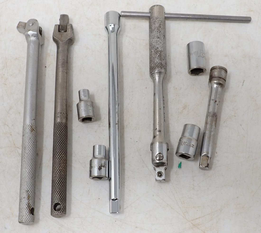 1/4" Drive Breaker Bars Extensions Sockets (1 of 1)