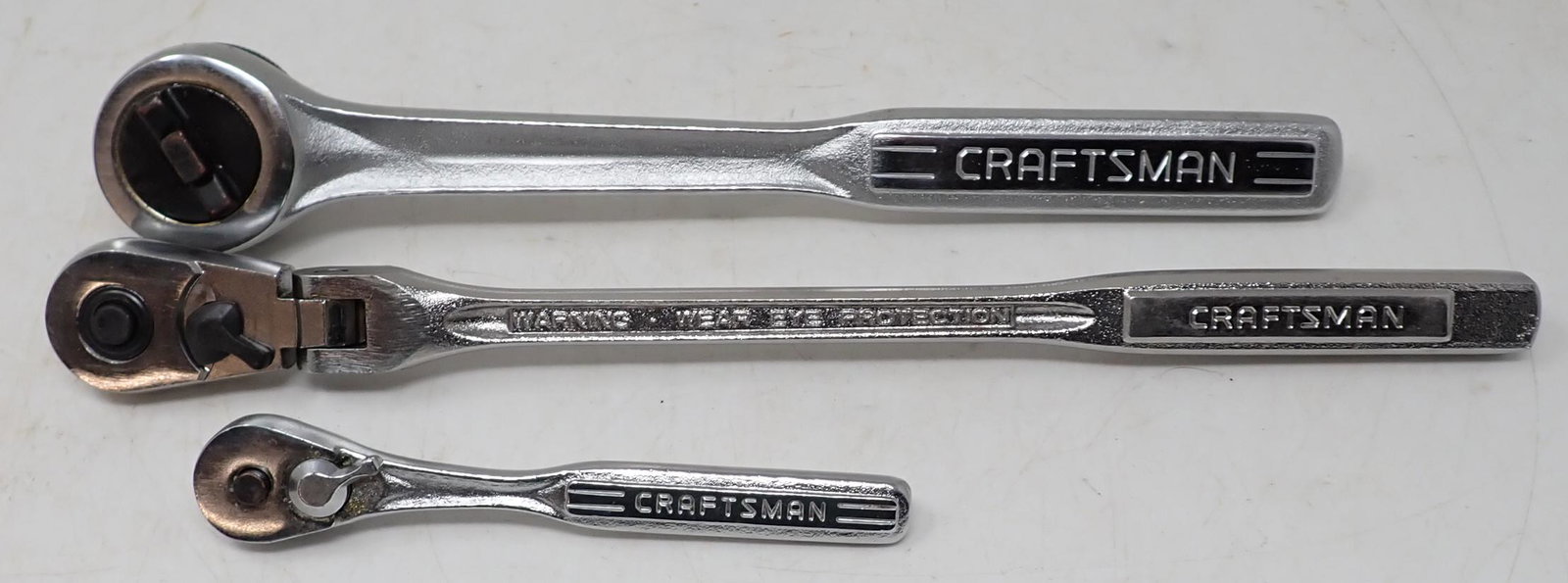 Craftsman 1/4" 3/8" 1/2" Drive Rachets (1 of 3)