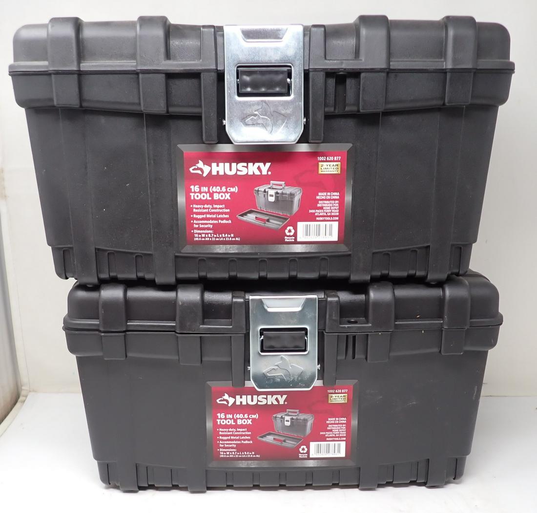 2 Husky 16" Tool Boxes (1 of 2)