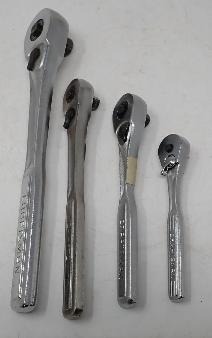 Craftsman 1/4" 3/8" 1/2" Drive Rachets (1 of 3)