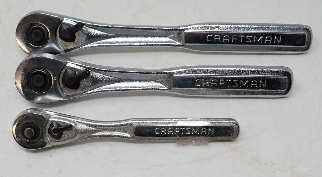 Craftsman 1/4" 3/8" Drive Rachets (1 of 3)