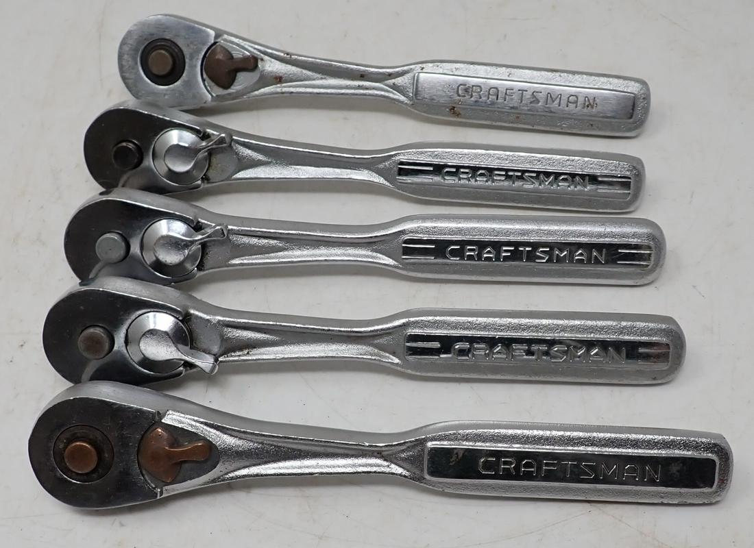 5 Craftsman 3/8" Drive Rachets (1 of 2)