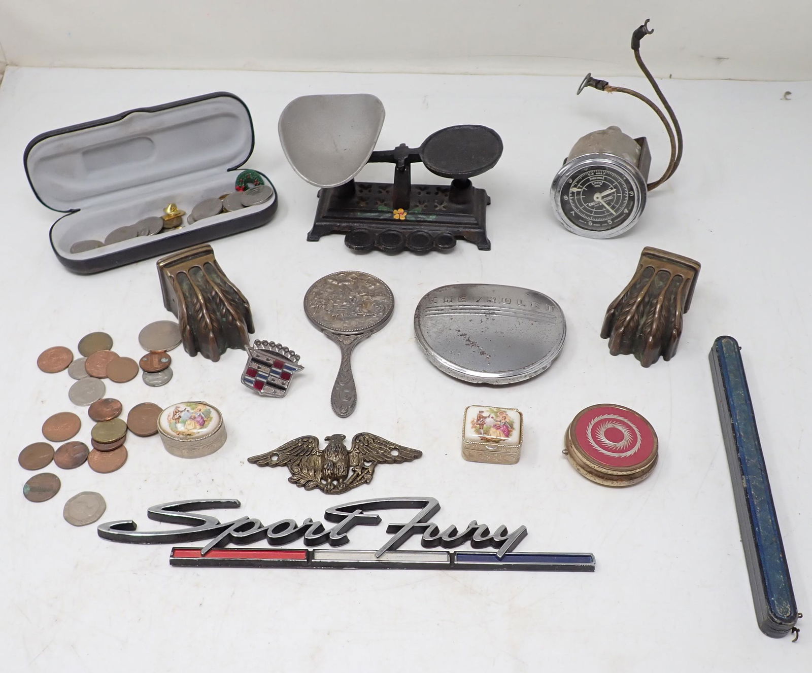 Coins Denmark Pocket Mirror & Misc (1 of 6)