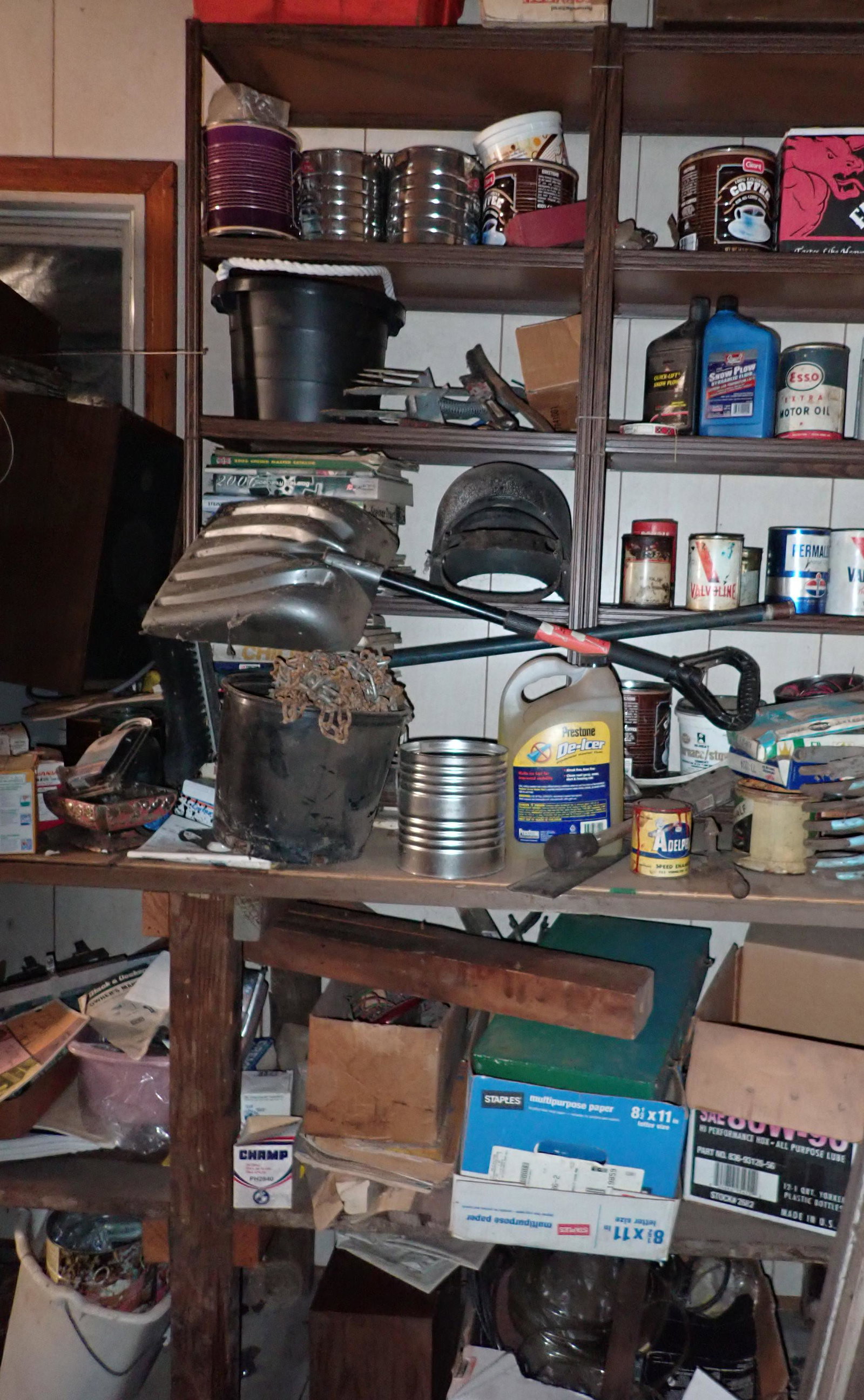 Contents of Workbench: Lot includes all on and under workbench. Take what you want and leave the rest. NO SHIPPING !