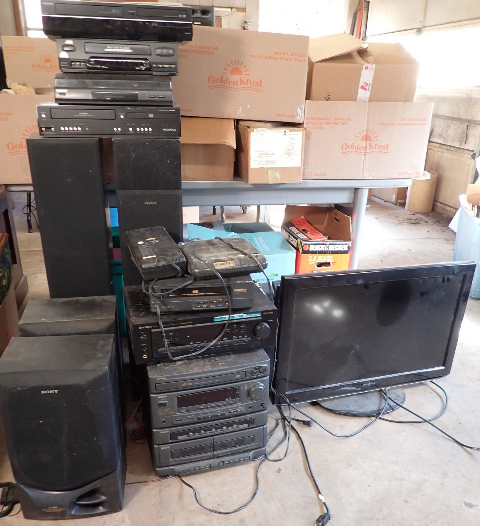 TV Stereo Speakers Misc Electronic (1 of 5)