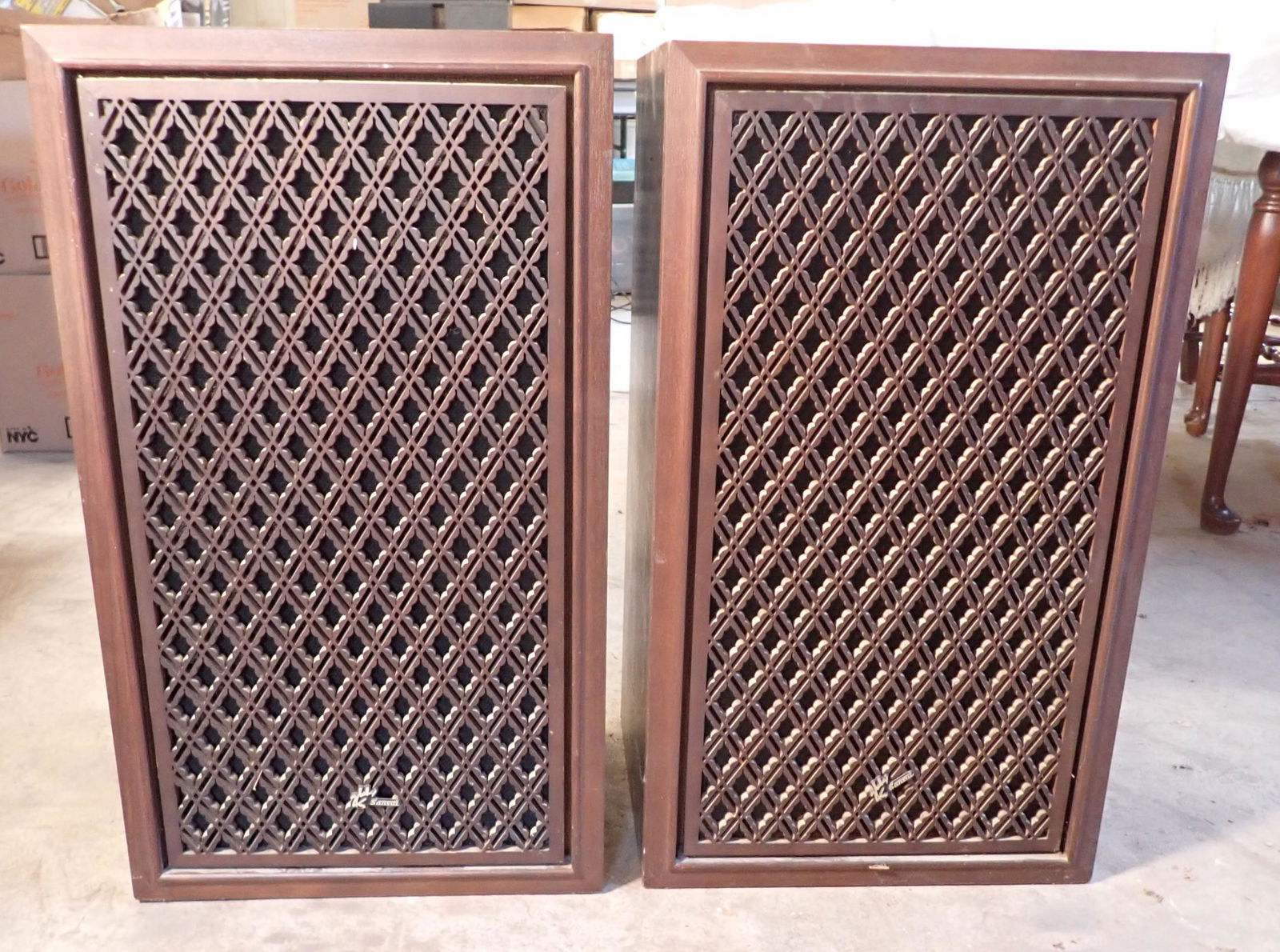 Pair of Sansui SP-2000 Speakers (1 of 7)