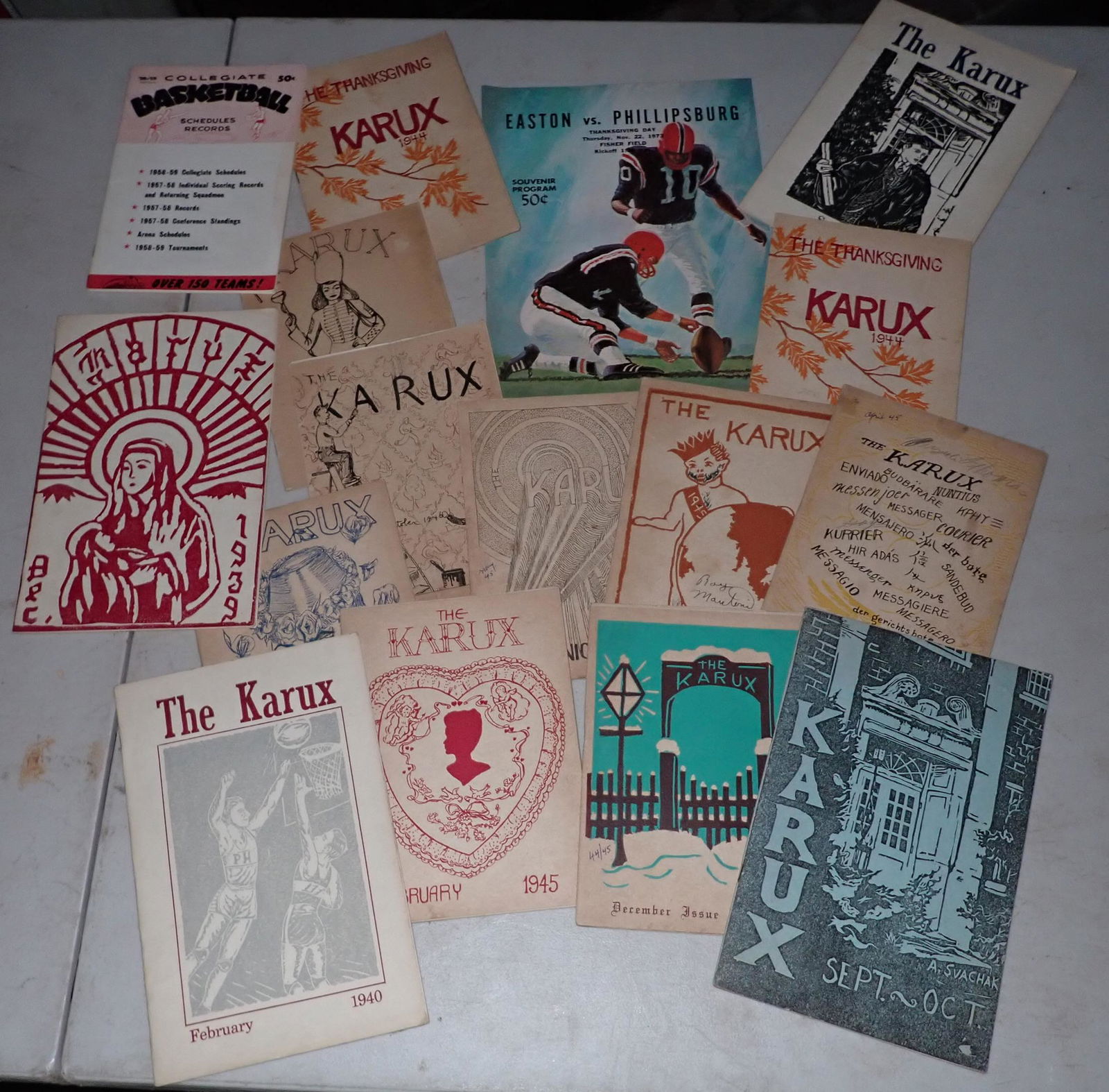 1973 Easton Phillipsburg Football Program (1 of 4)