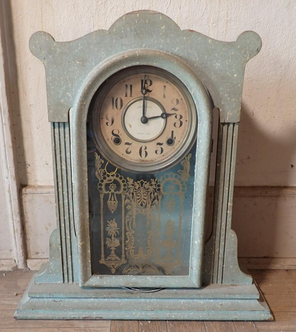 Ingraham 8 Day Mantle Clock (1 of 4)
