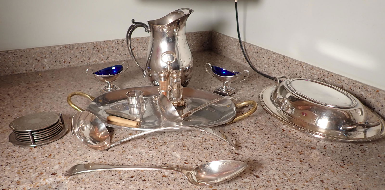 Lot of Silverplate & Misc (1 of 5)