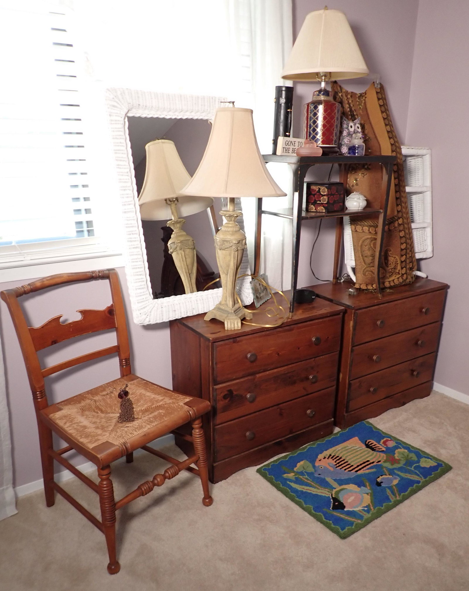 3 Drawer Stands Table Lamps & Misc (1 of 11)
