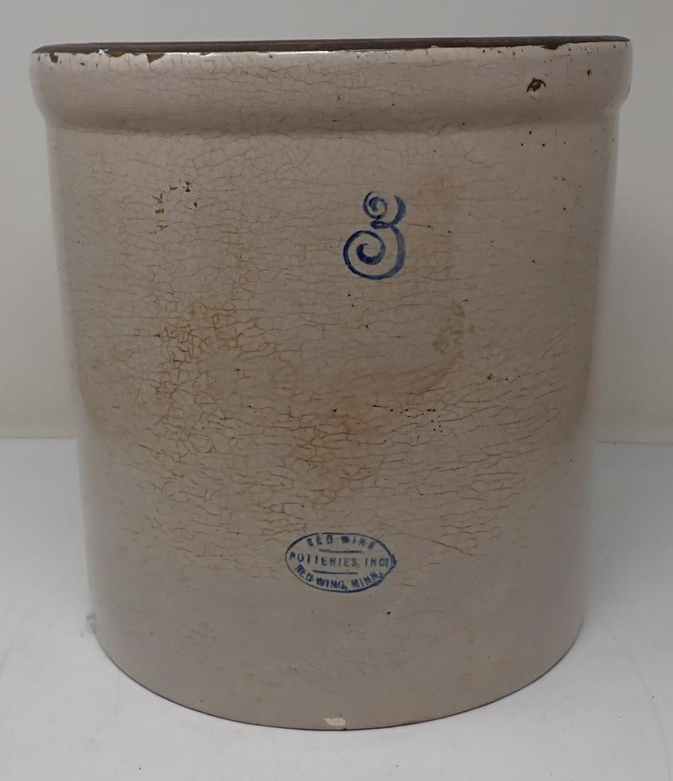 Red Wing 3 Gallon Stoneware Crock (1 of 7)