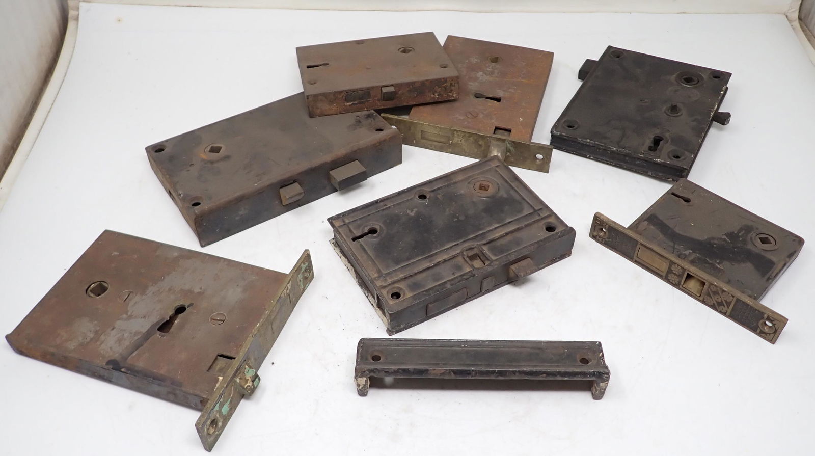 Antique Door Locks incl 1856 (1 of 5)