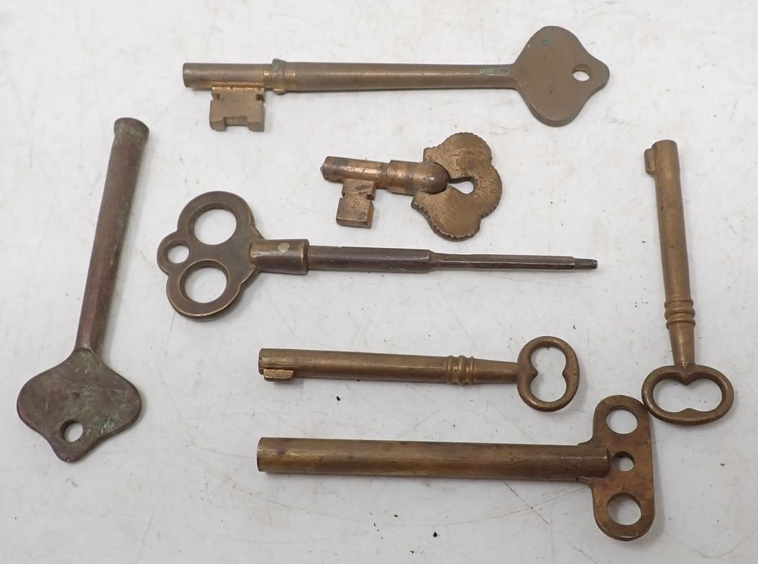 Brass Skeleton & Misc Keys (1 of 3)