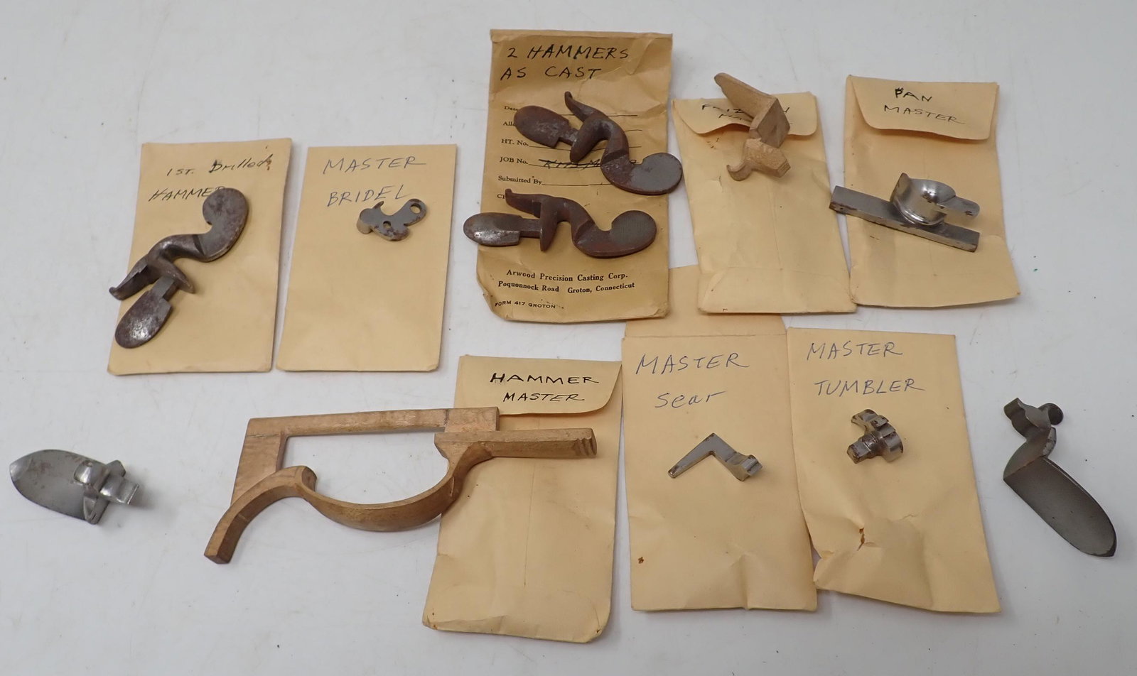 Flintlock Gun Parts: Getting all pictured
