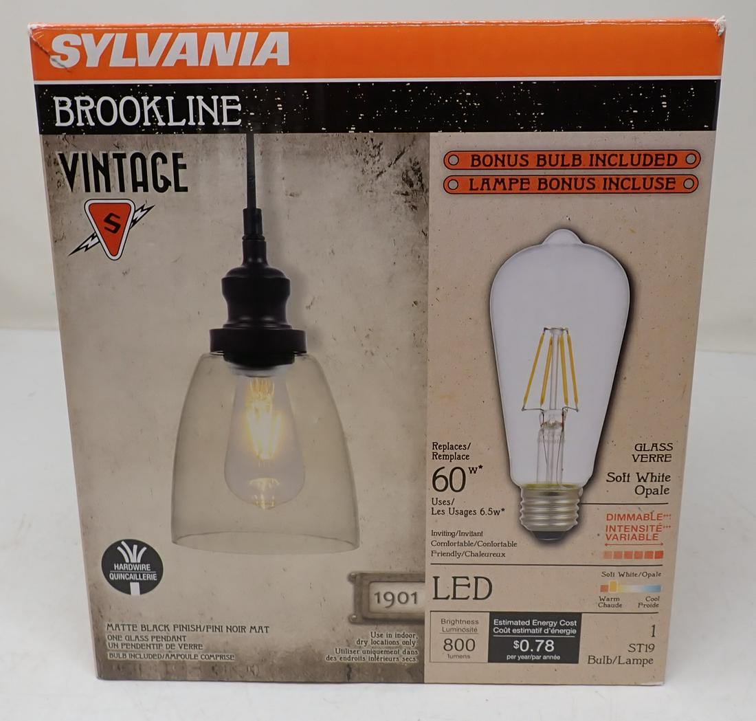 Sylvania Vintage Brookline Light Fixure: Light fixture