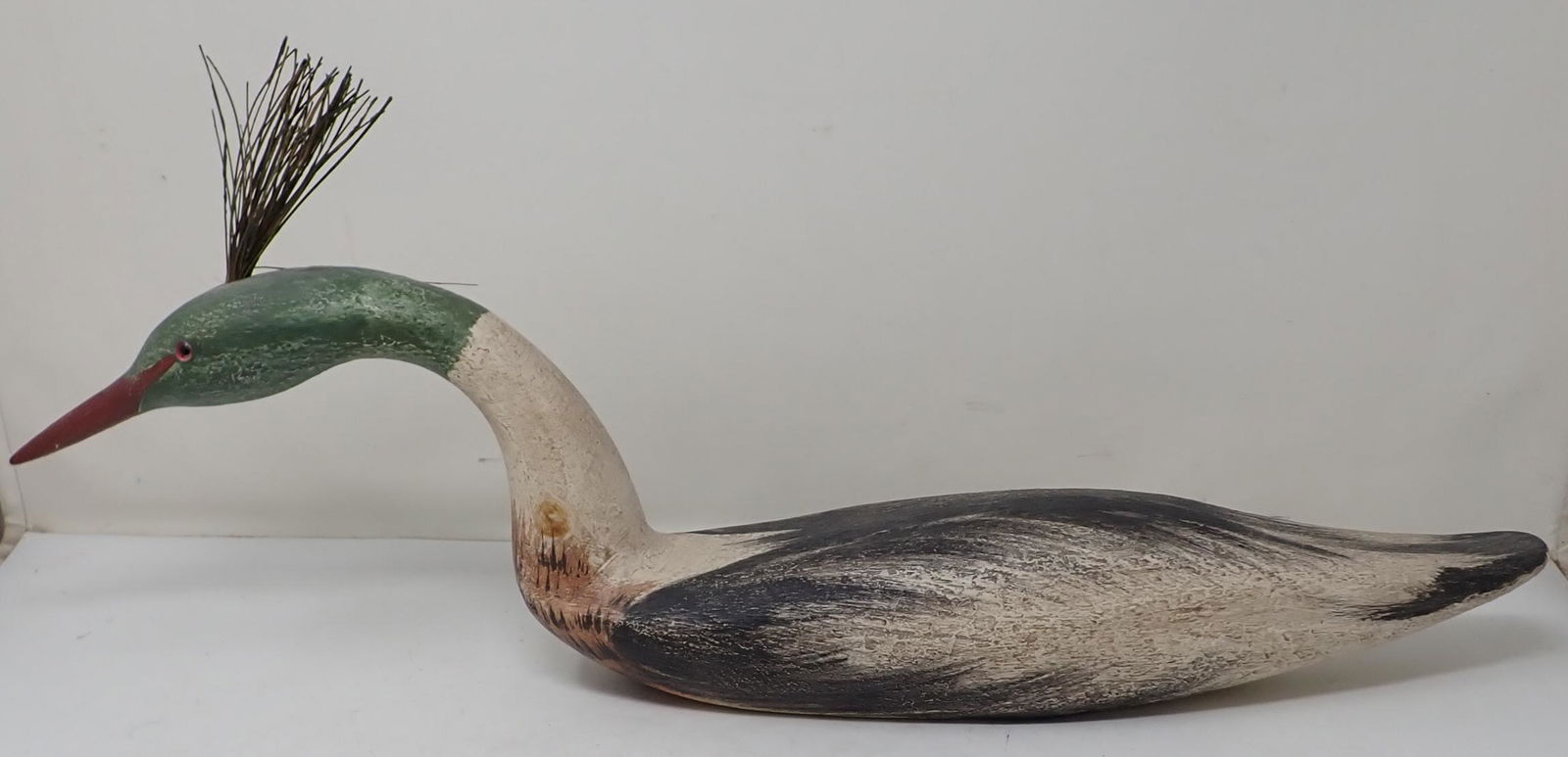 Carved Duck Decoy Signed RAM (0330) on Jan 01, 2023 M.J. Stasak Jr