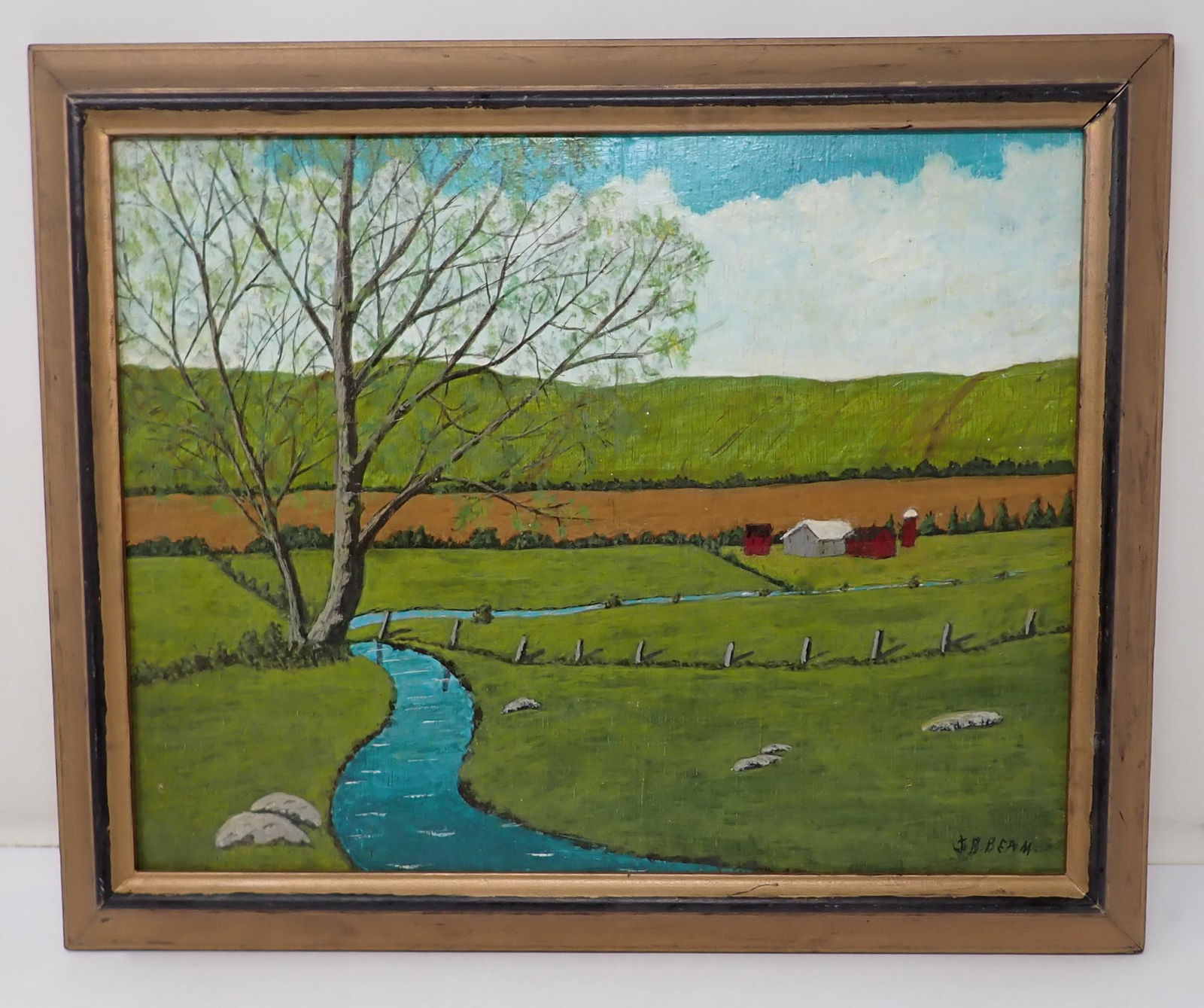 J.B. Beam Dutchess County NY Oil Painting (1 of 4)
