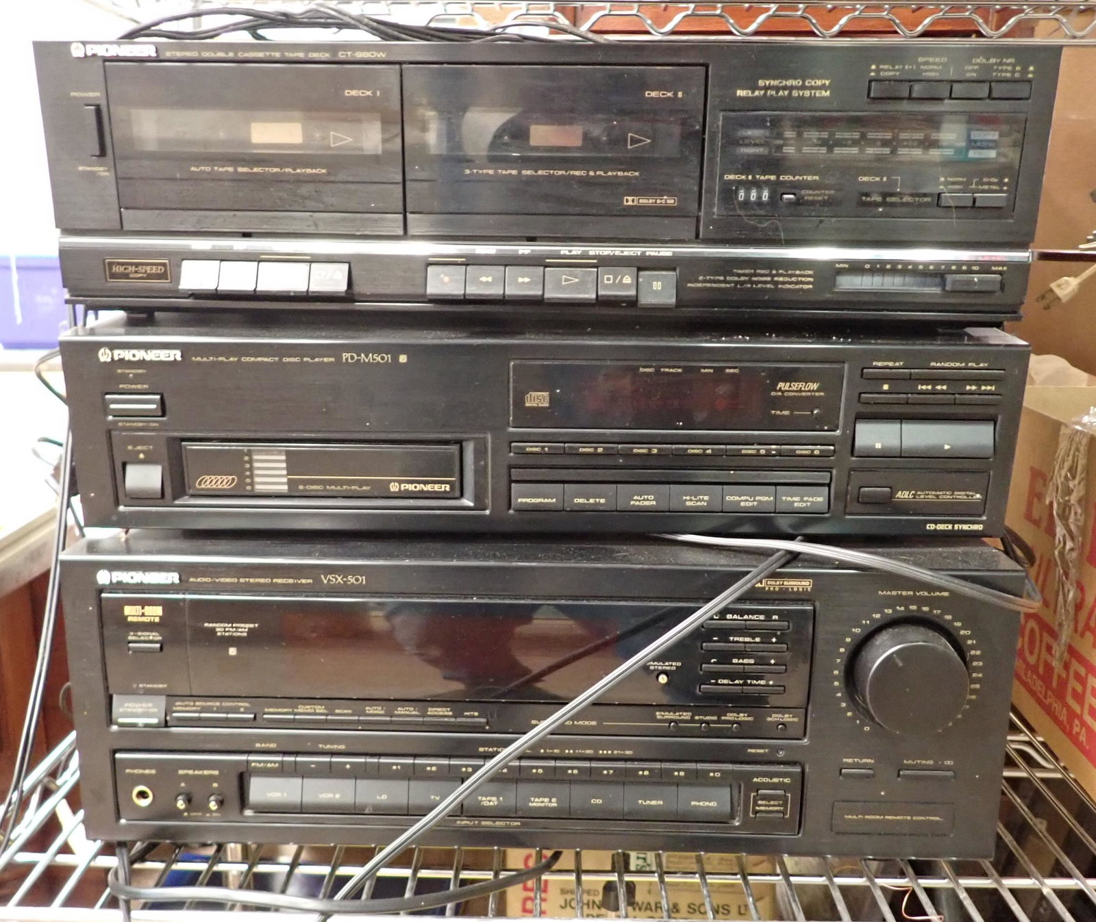 Pioneer Stereo CD Cassette Player (1 of 4)