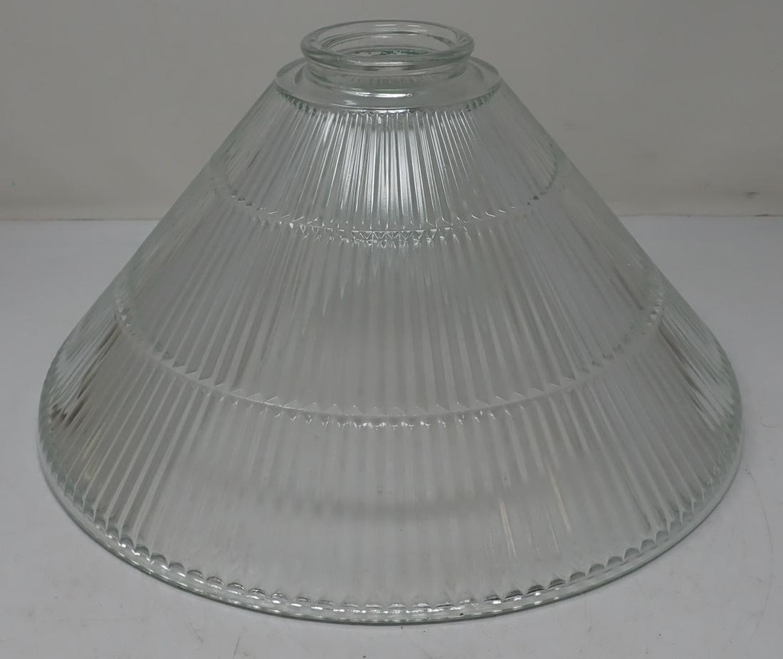 Holophane Style Glass Lamp Shade (1 of 3)