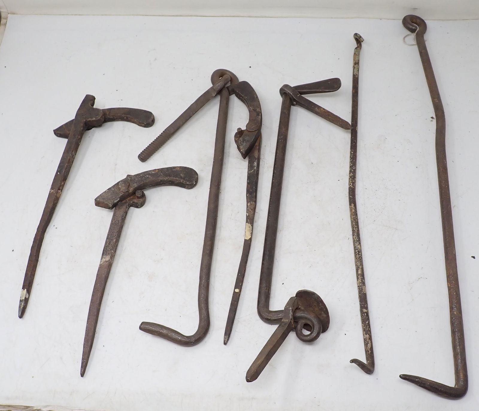 Wrought Iron Hardware (0585) on Jan 01, 2023 M.J. Stasak Jr. Auction