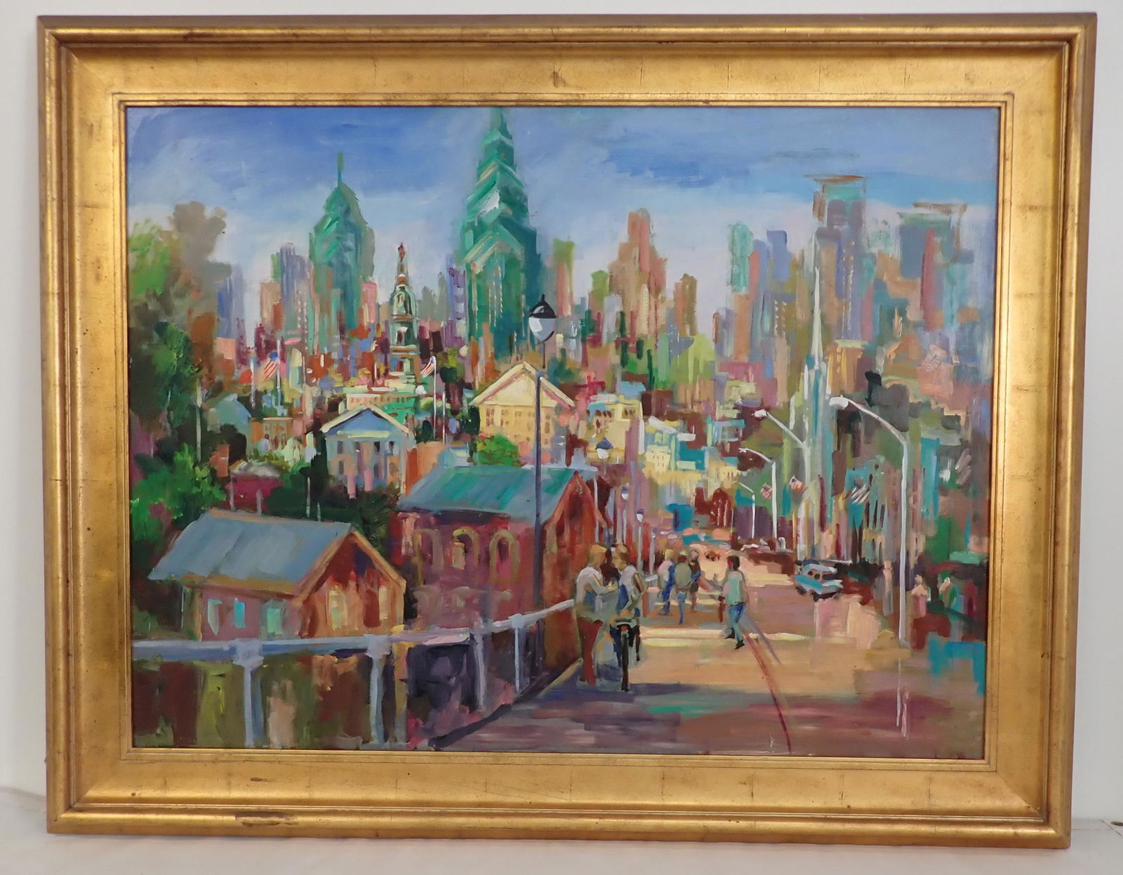 John Reilly New York City Oil Painting (1 of 5)