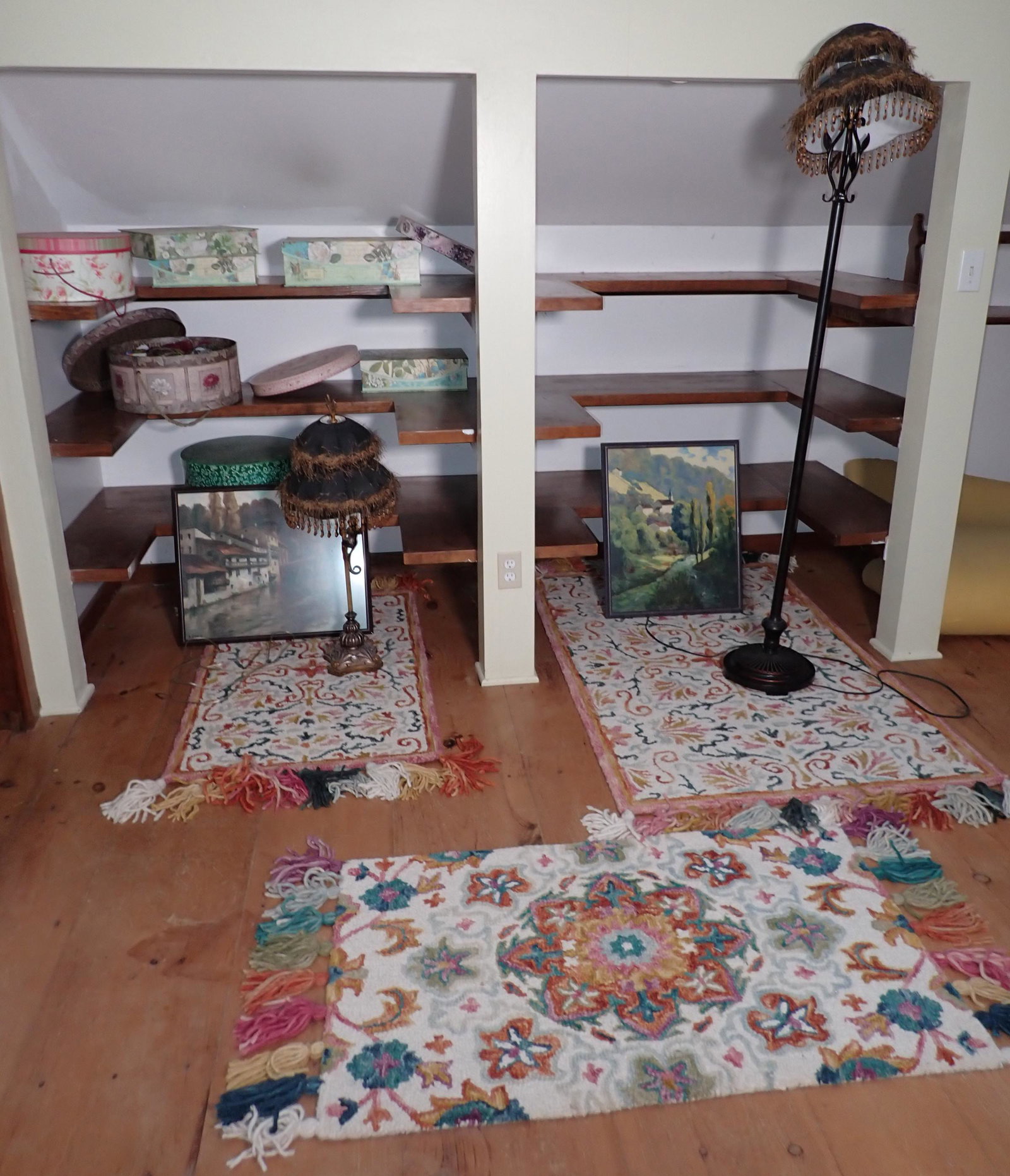 Monkey Lamp Prints Area Rugs Floor Lamp (1 of 7)