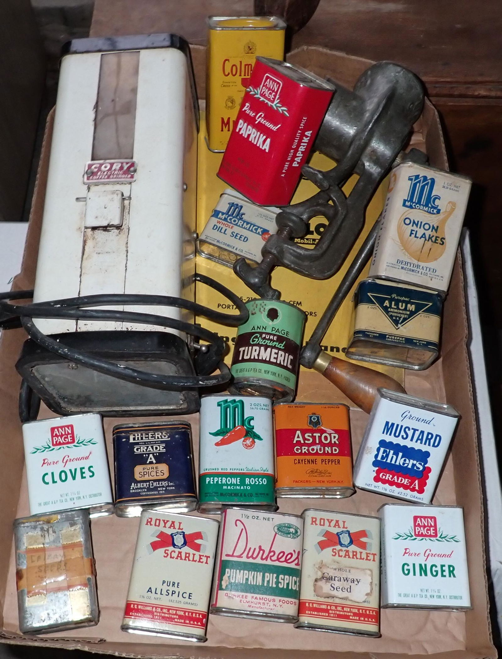 Cory Coffee Grinder Spice Tins Meat Grinder (1 of 5)