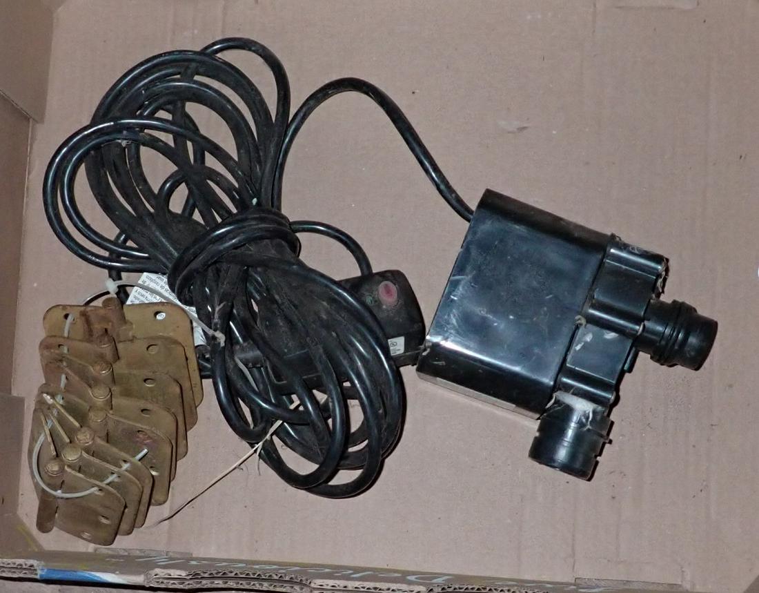 Pond Pump & Hinges (1 of 1)