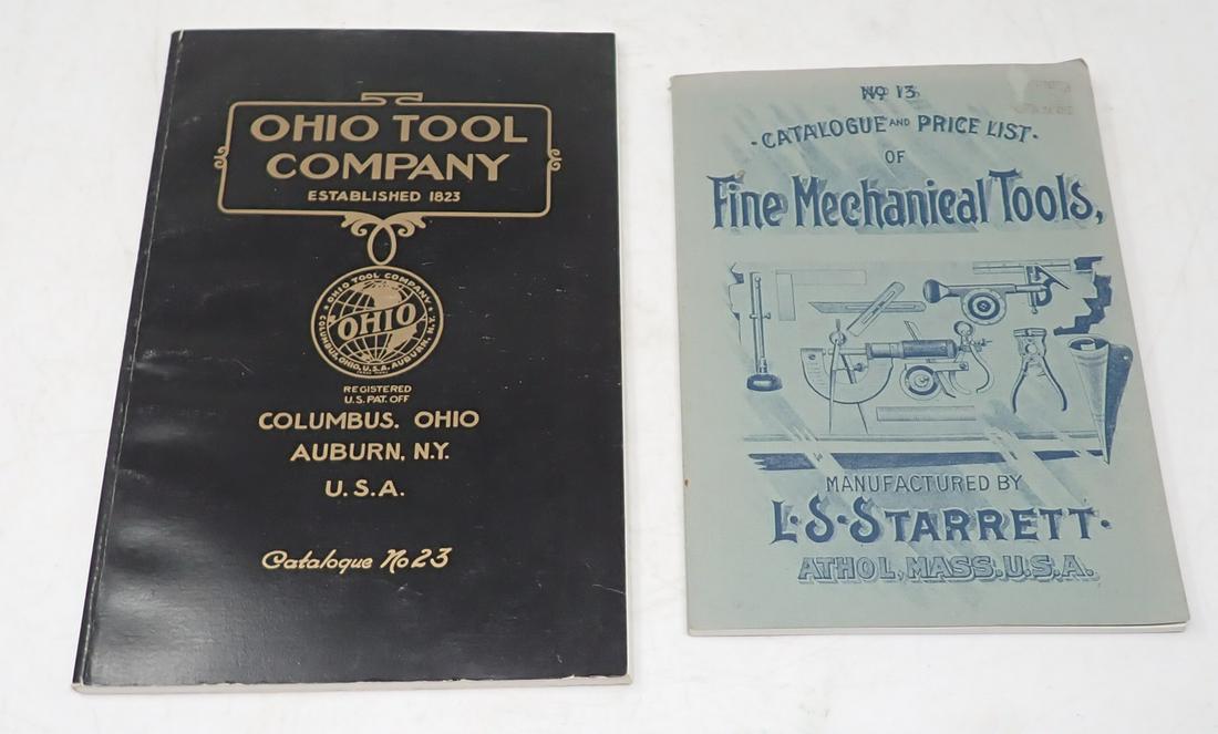 Starrett No. 13 Ohio Tool 23 Tool Catalogs (1 of 10)