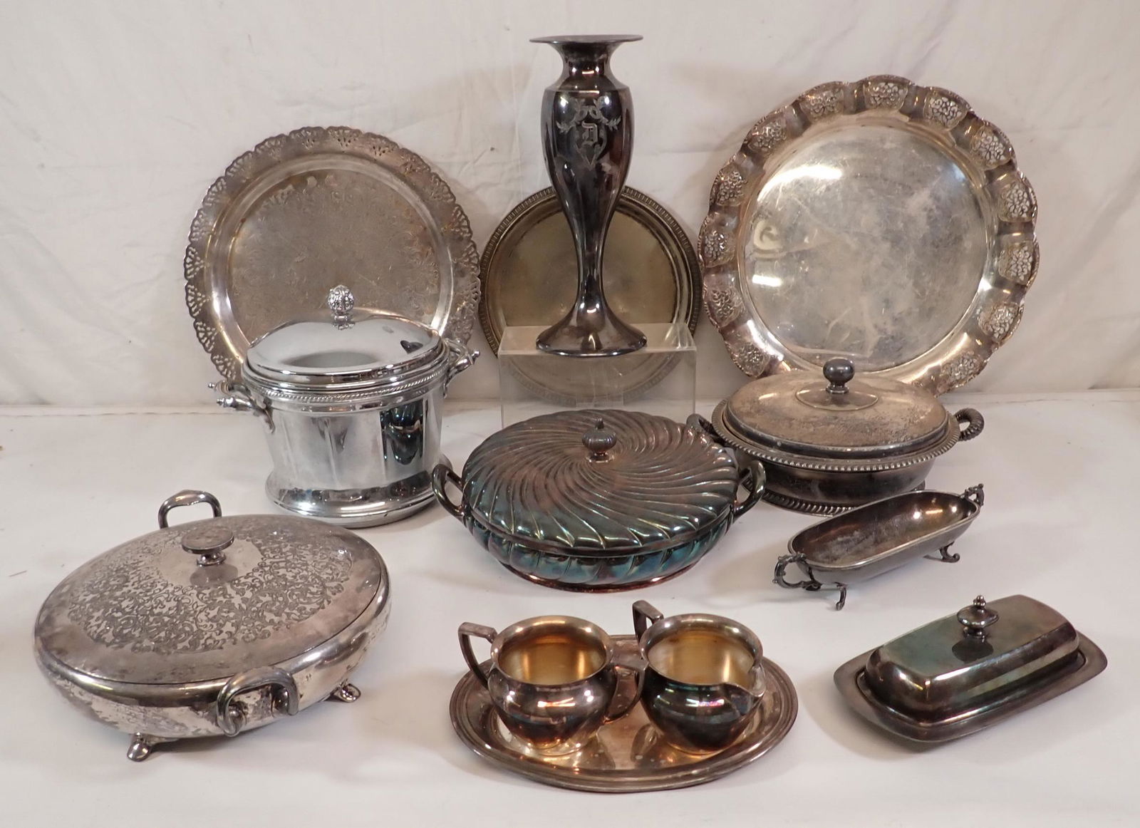 Lot of Silverplate & Misc (1 of 6)