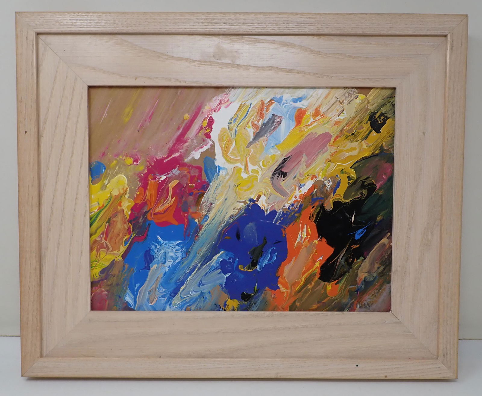 John Reilly Signed Abstract Painting (1 of 3)