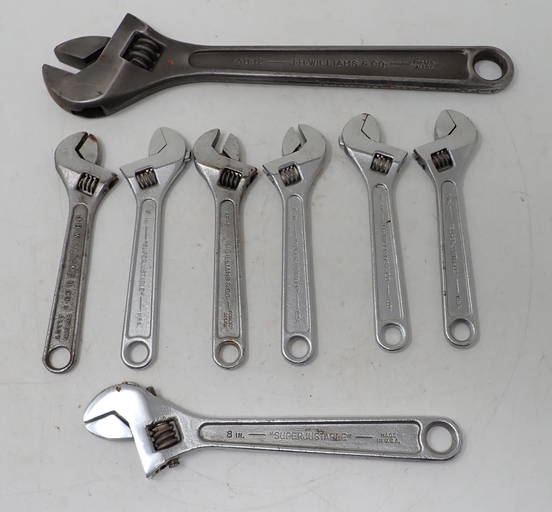 Williams Adjustable Wrenches (0402) on Jan 08, 2023 M.J. Stasak Jr