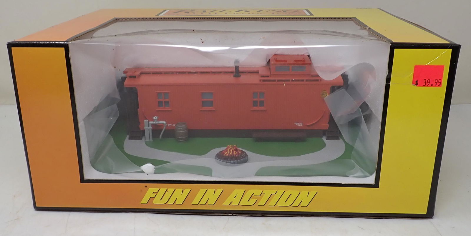 Rail King Yard Office Orange MTH (1 of 3)