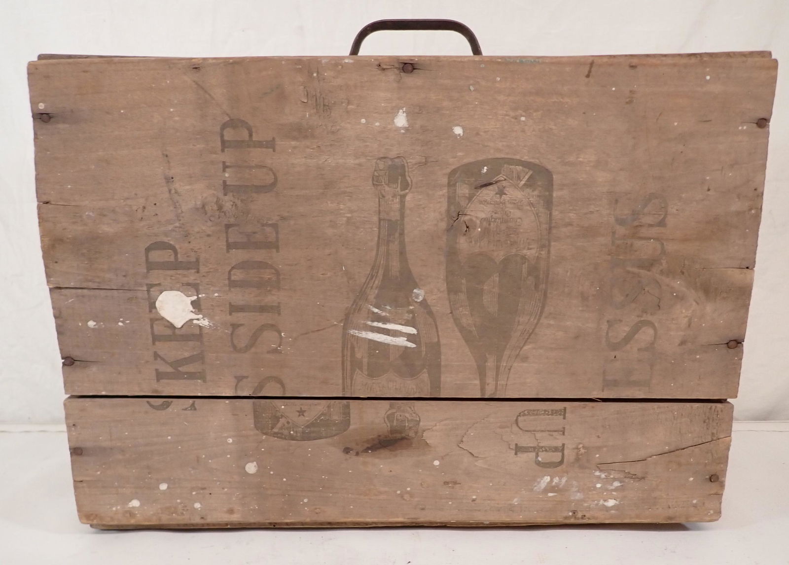 Dom Perignon Wooden Crate (1 of 5)