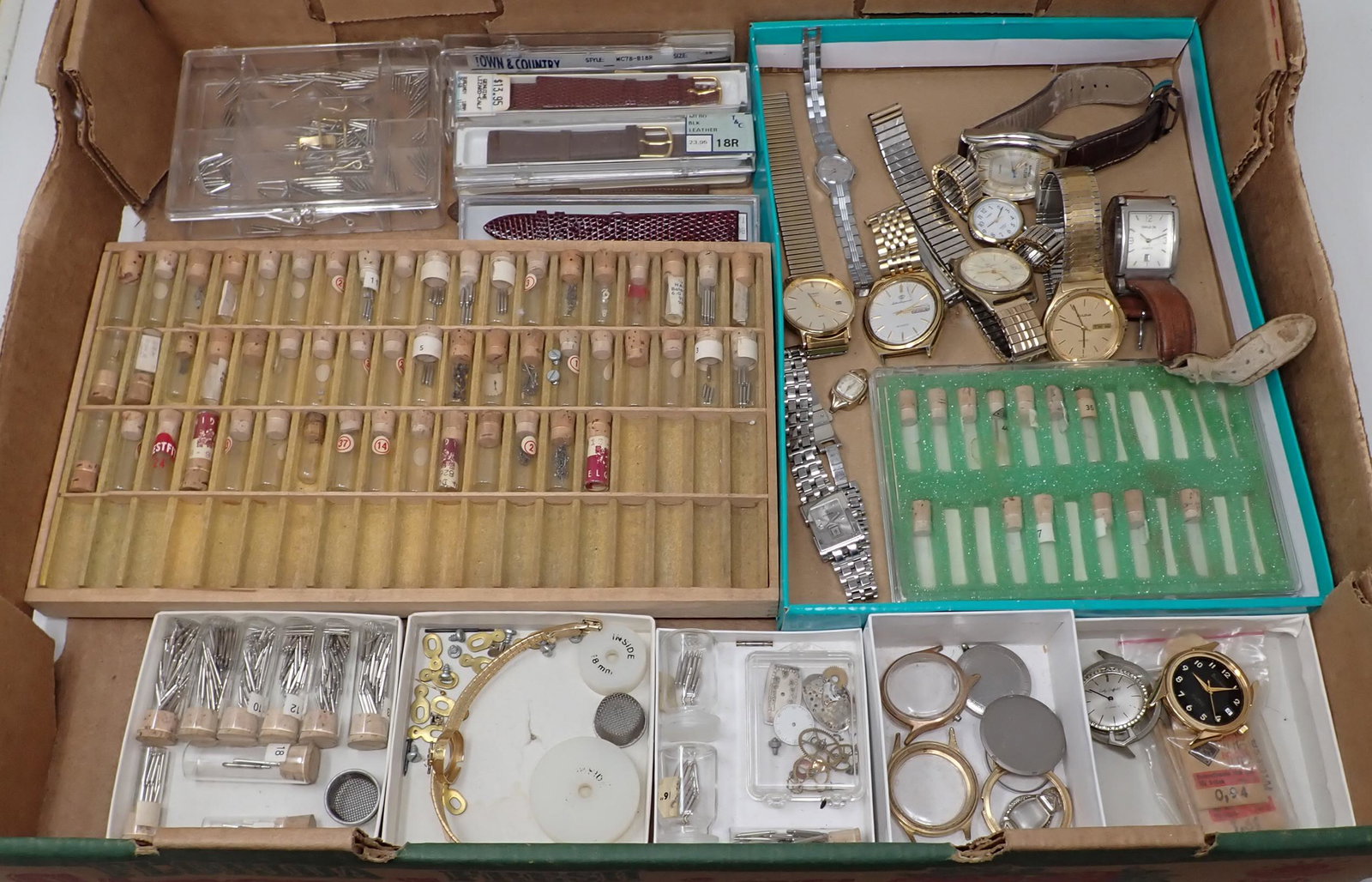 Watches & Parts incl Bulova Jules Jorgensen: Getting all pictured