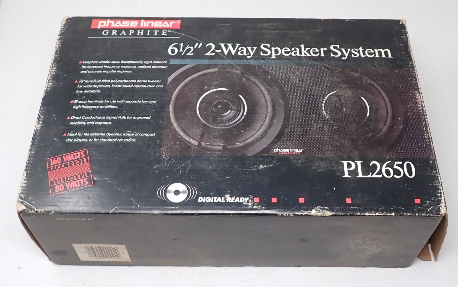 Phase Linear 6 1/2" 2 Way Speakers (1 of 2)