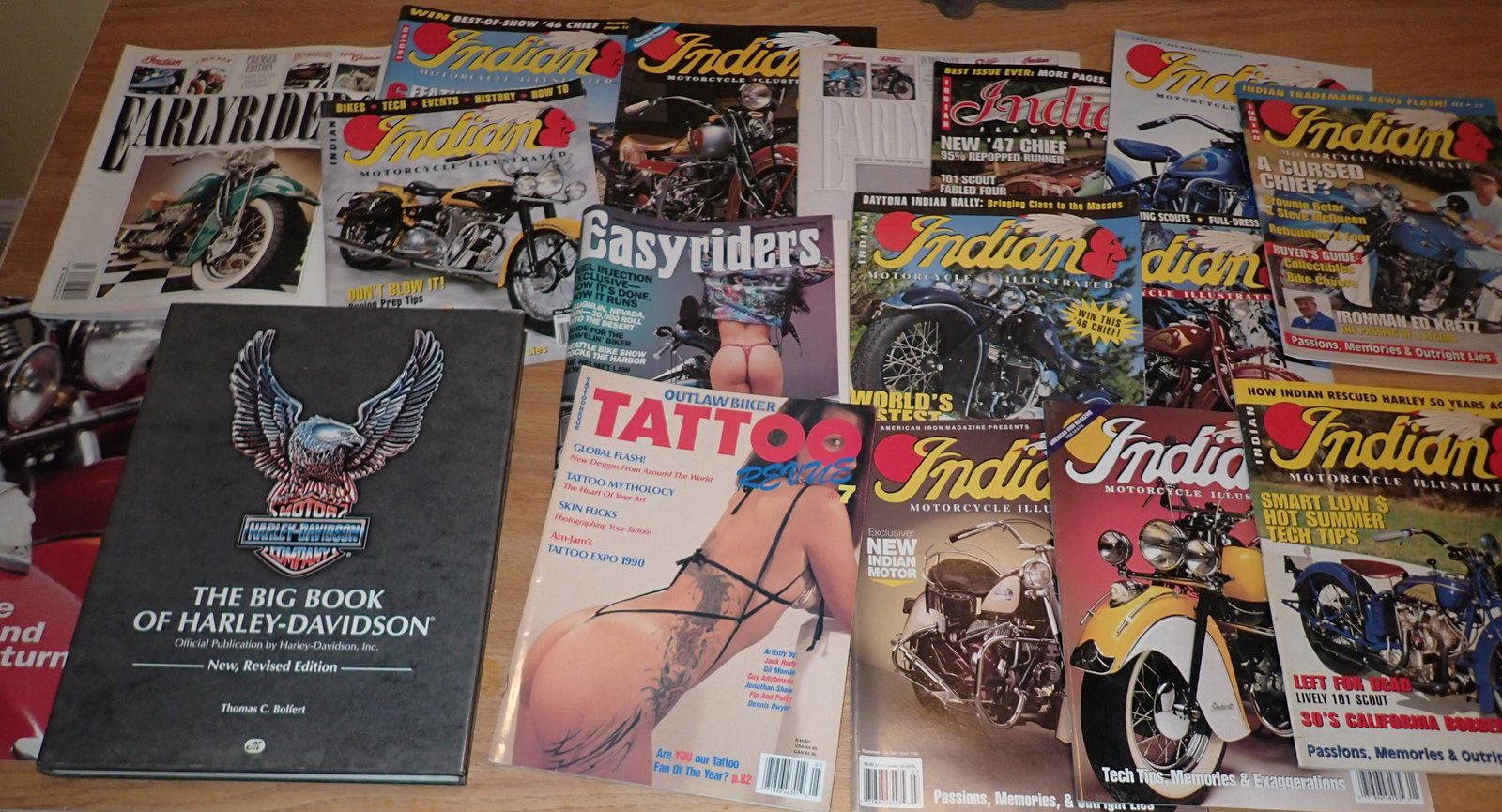 The Big Book of Harley Davidsons Indian Magazines (1 of 5)