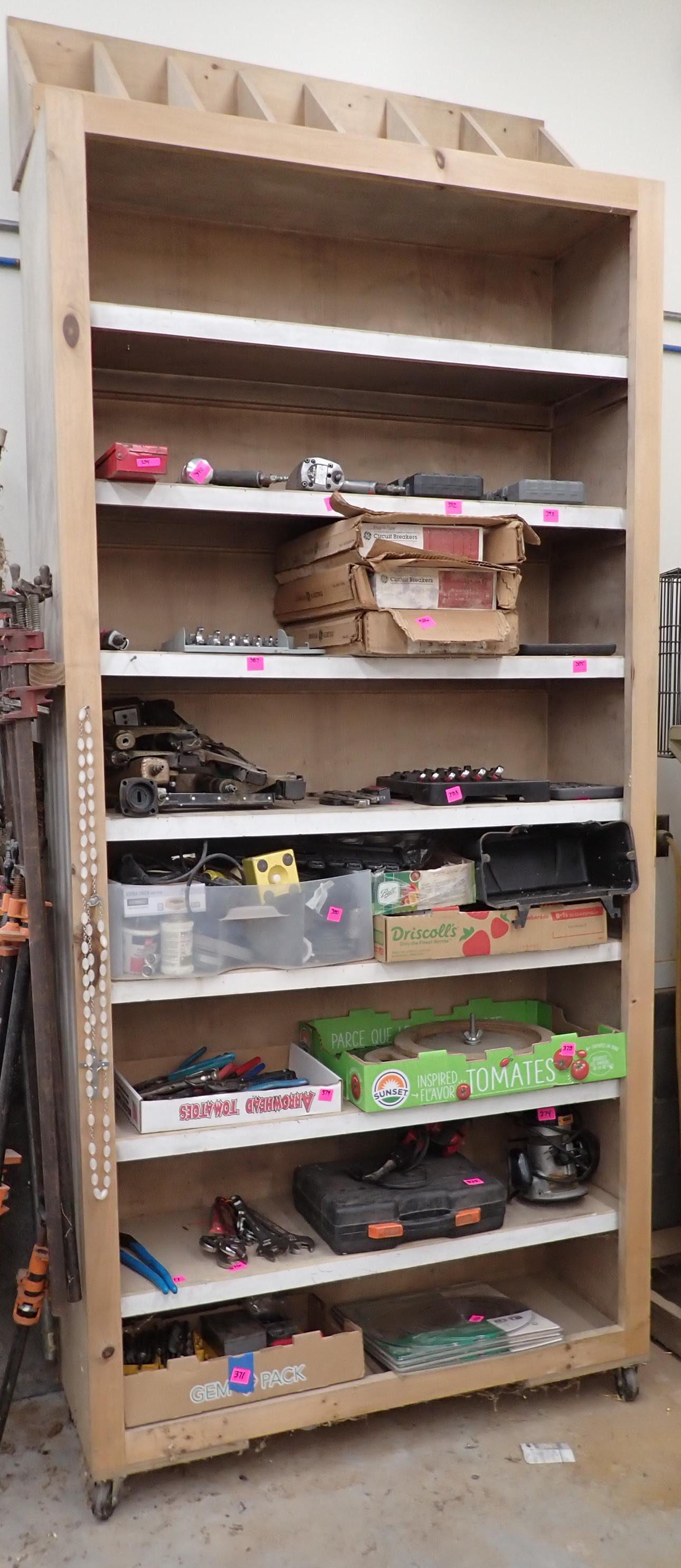 Rolling Shop Shelf & Rack (1 of 4)