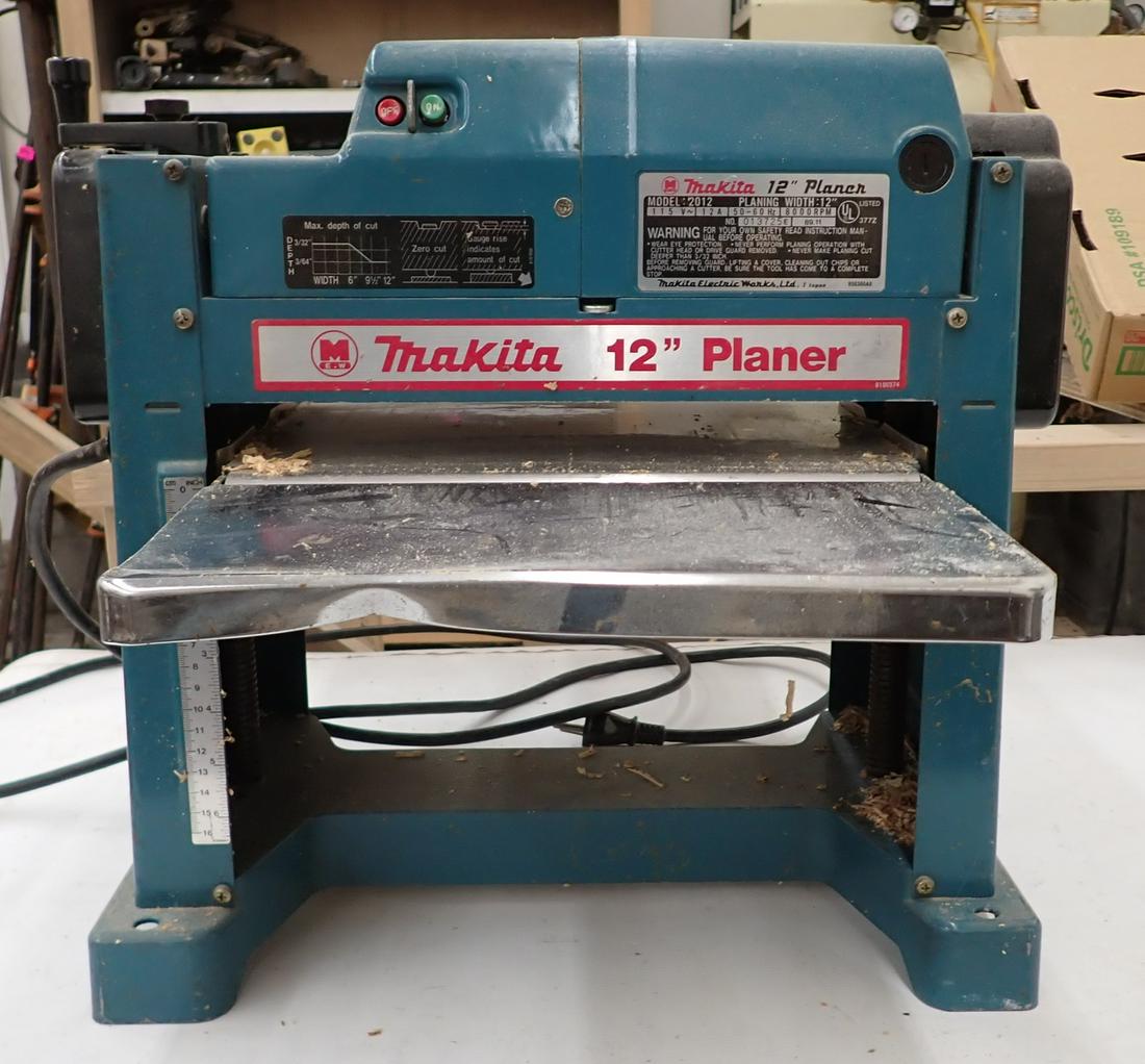 Makita 12 2024 inch planer