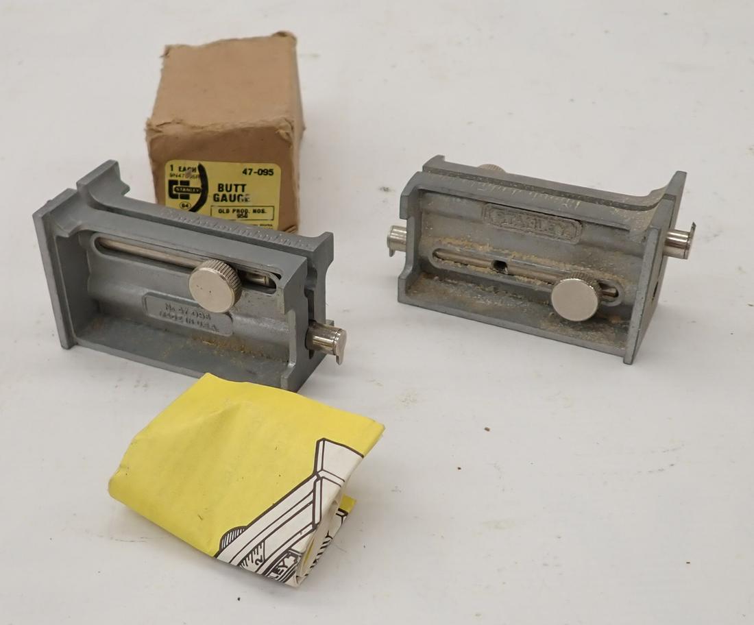 2 Stanley 47-095 Butt Gauges (1 of 2)