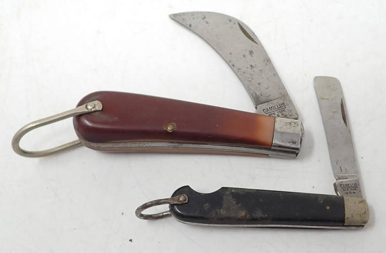 2 Camillus Pocket Knives