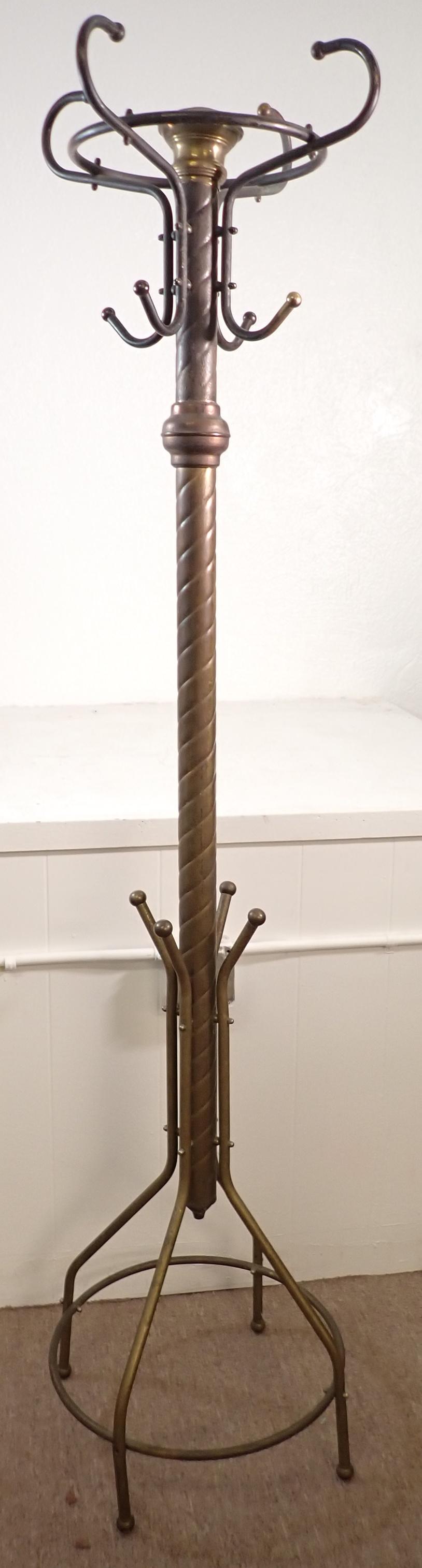Brass Clothes Tree (1 of 3)