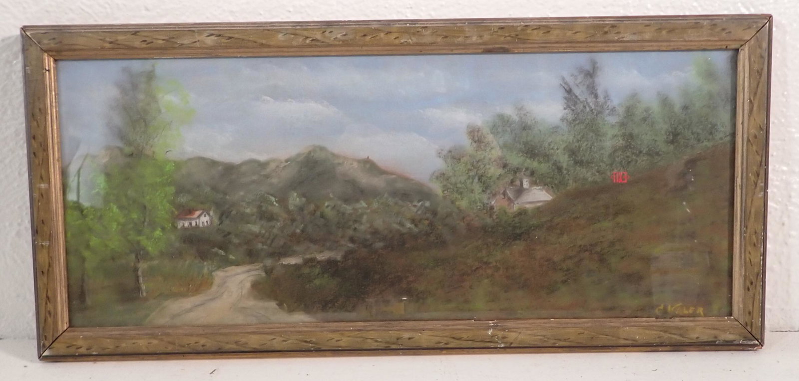 1963 CP Kaler Signed Landscape Pastel (1 of 8)