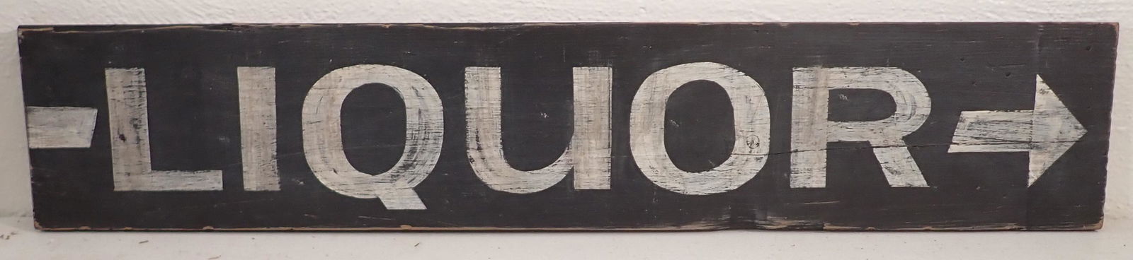 Wooden Liquor Sign (1 of 3)