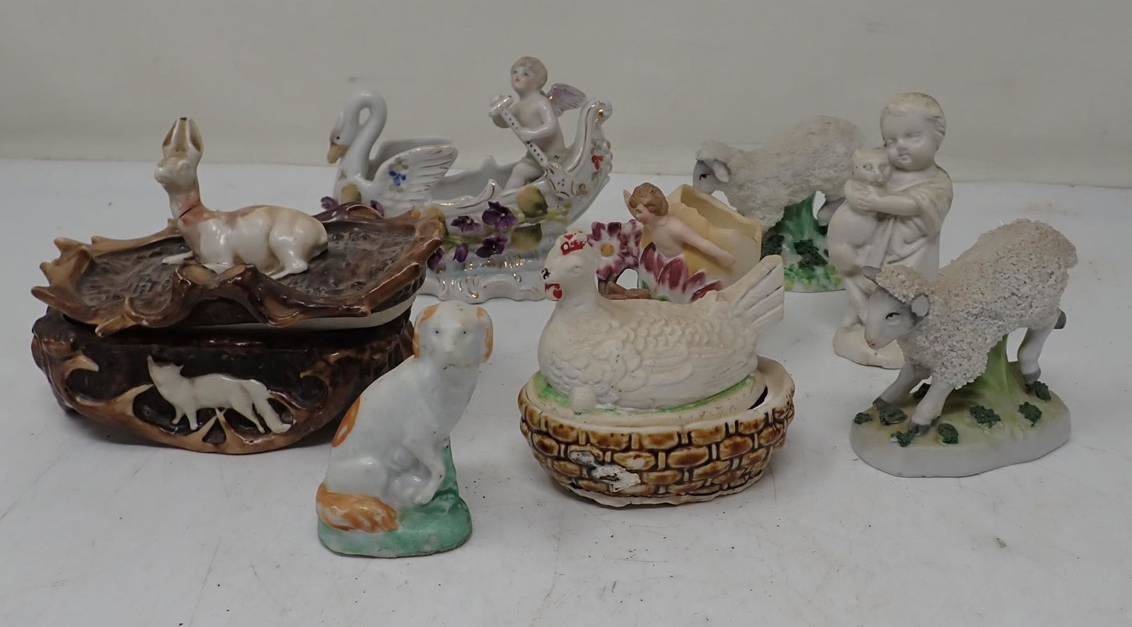 Chipped Cracked Broken Porcelain Figures (1 of 3)