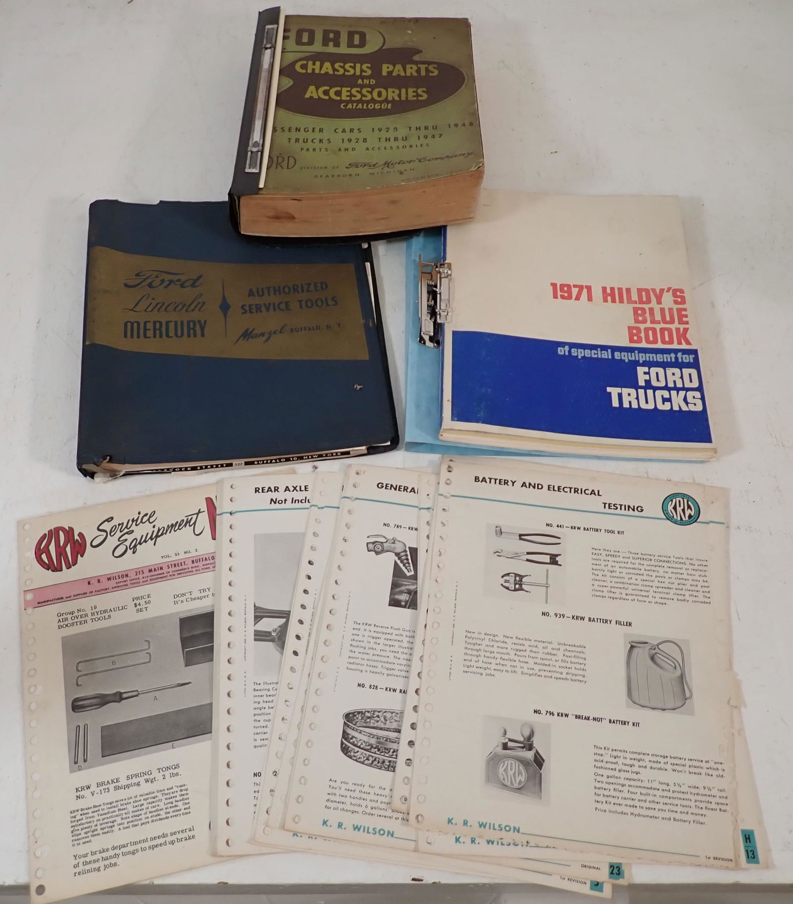 Ford Catalogs & Misc Literature (1 of 5)