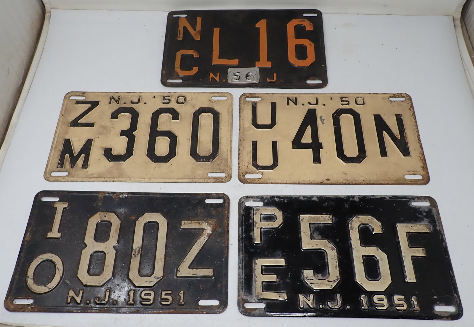 1950's NJ License Plates (1 of 1)