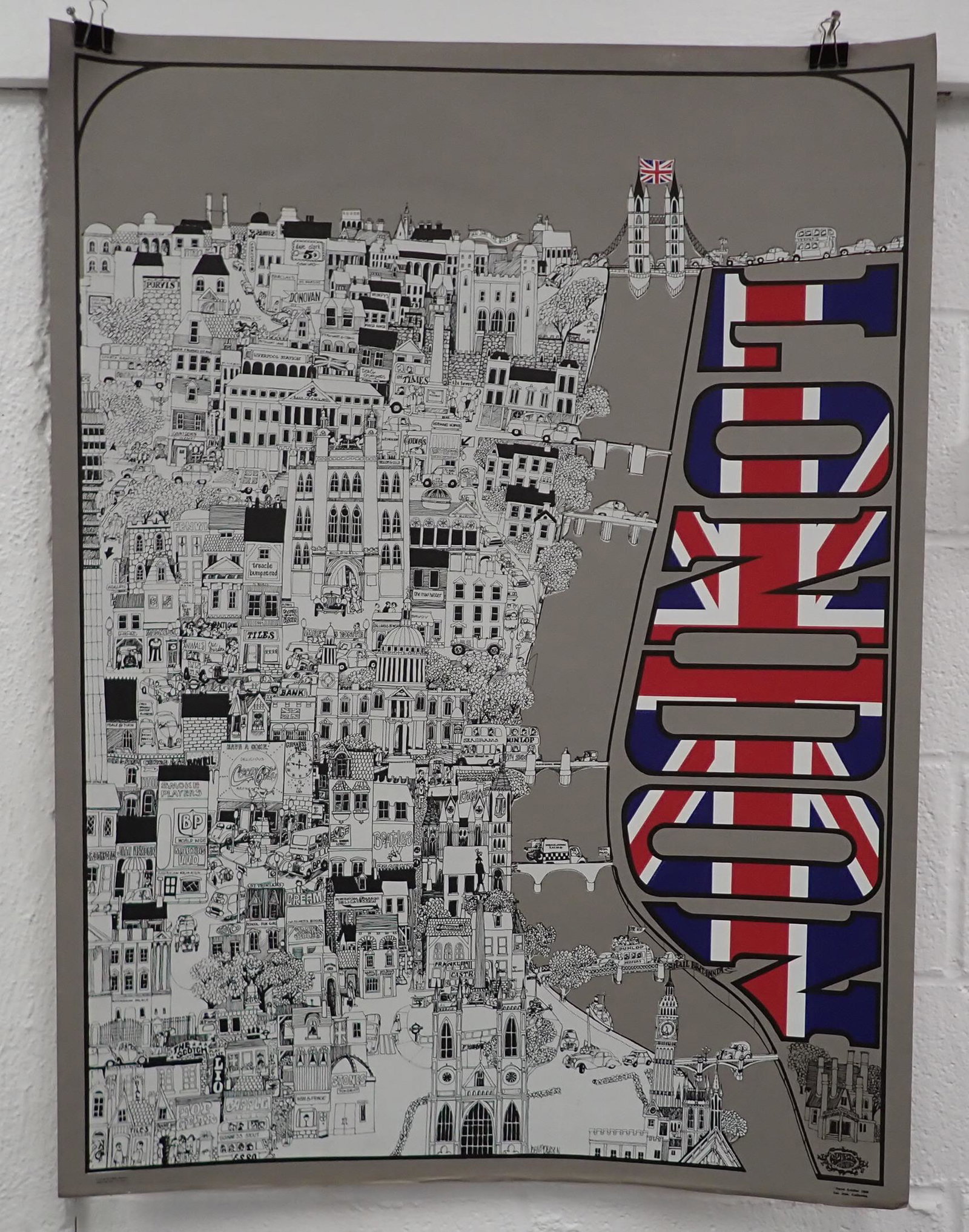 1968 David Schiller London Trend Graphics Poster (1 of 14)